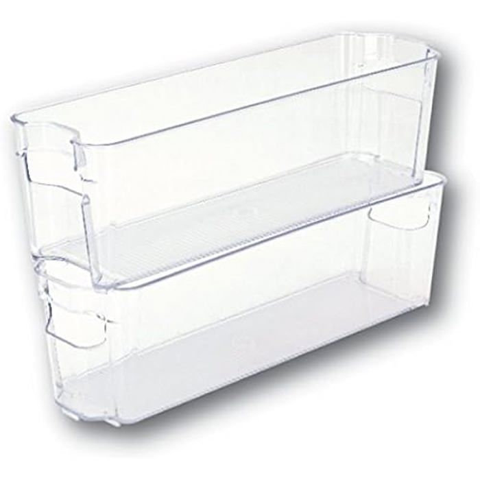 Boîte de rangement pour réfrigérateur - MY FRIDGE - PLS273 - Plastique alimentaire - Transparent - 4 Litres