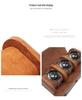 Eco-Friendly PU Leather Watch Box Storage Set - Three-Piece