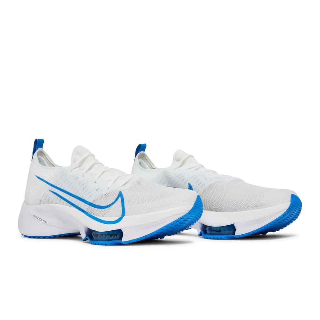 Nike Air Zoom Tempo NEXT% 'White Photo Blue' (Unisex) White / Pure Platinum / Black / Photo Blue Running Shoes CI9923 104