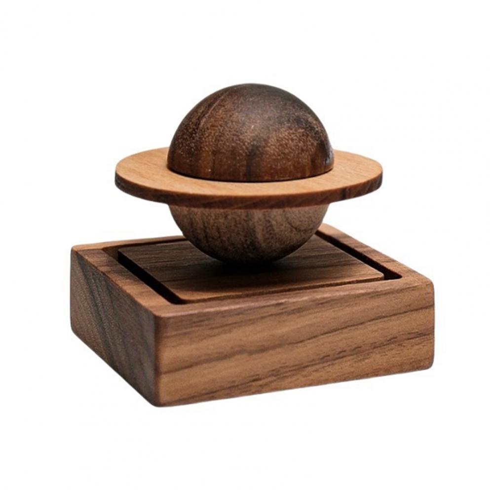 1/2PCS Incense Diffuser Gift Set Jupiter Orbit Diffuser Handcrafted Walnut Planetary Diffuser for Aromatherapy Decor for Friends