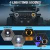 7 Inch LED Headlight for Motorcycle Off Road Vehicle DRL Turn Signal High Low Beam Headlamp