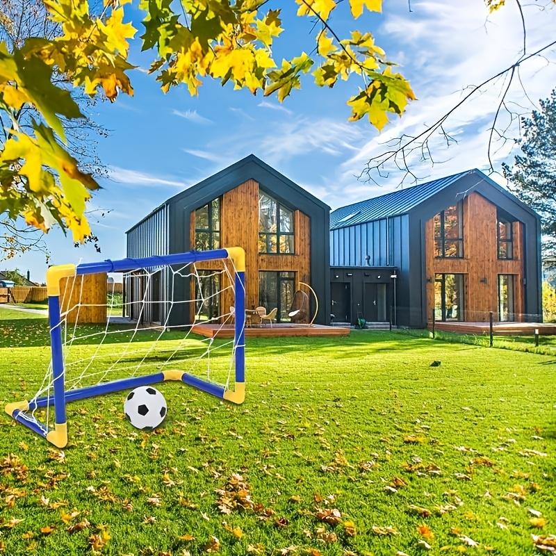 Outdoor Toy Ball Football, Youngsters's Sports Easy-to-Dismantle Football Gate Set with Portable Detachable Door - Suitable for Indoor/Outdoor Games