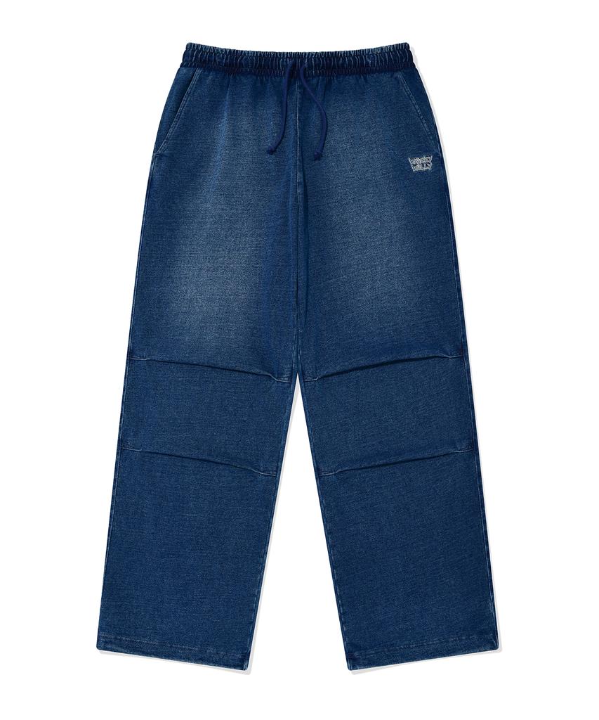 WACKY WILLY Denim-Like Pants Indigo