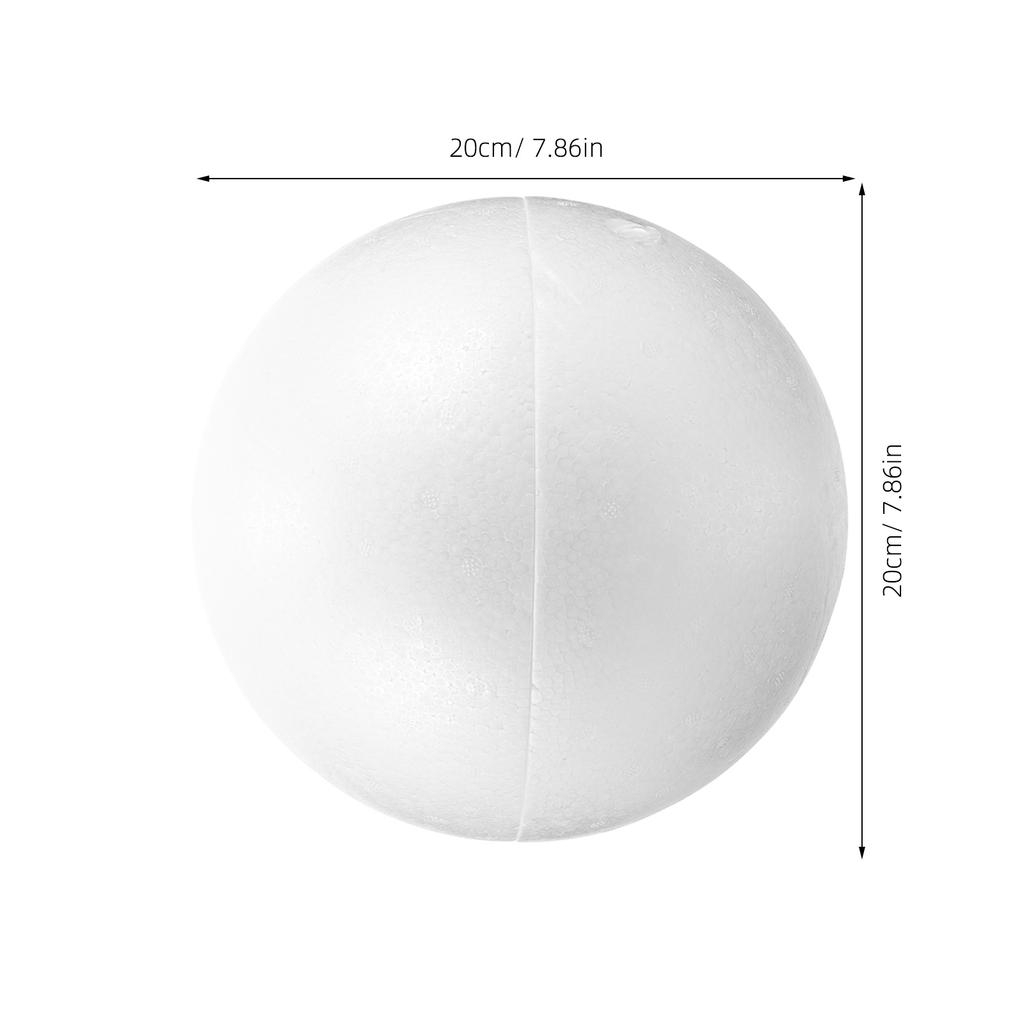 Large Foam Sphere for DIY Crafts Decoration Craft Foam Balls for Wedding Party Favors Baby Shower Birthday Celebrations