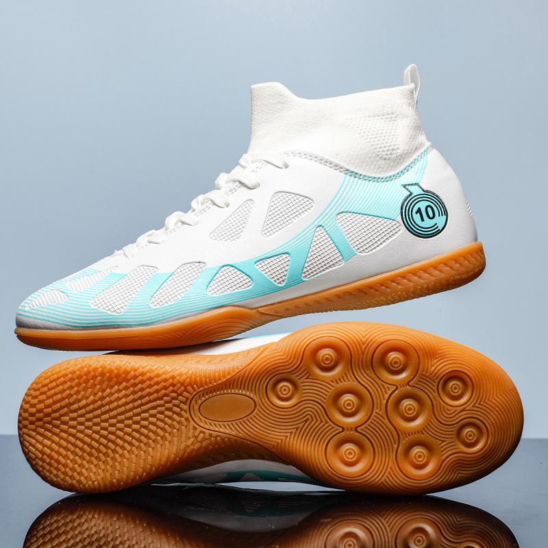 High Top Football Shoes Male Female Adult Youth Student Indoor Training Sports 35