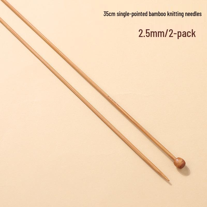 Набор односторонних бамбуковых спиц для ручного вязания свитеров