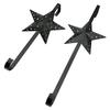 Large Star-Shaped Over-Door Vertical Load-Bearing Hook for Christmas Wreaths & Coat Storage