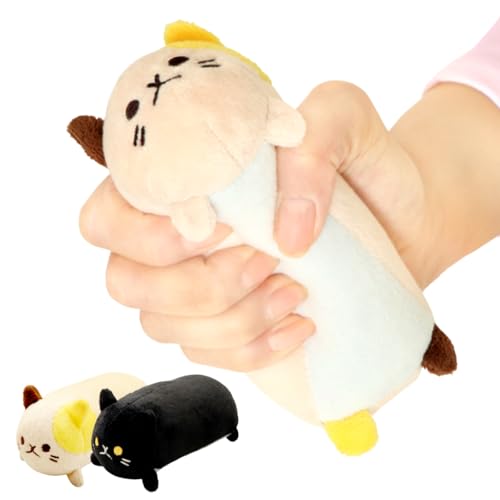 

[Supervised by a Health and Exercise Instructor] Nyan Training Hand: Mike and Kuro, Two Types of Elastic High-Density Cushions: Mike (Soft) and Kuro (