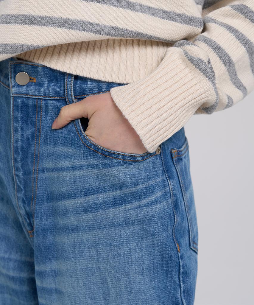 LEVHEARTED Groove Boyfit Denim - Blue