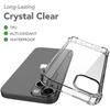 Coque - Silicone - iPhone 13 mini - Antichoc - Transparente - 2 Verres Trempés
