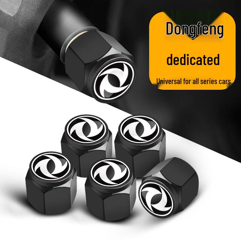 Anti-Theft Metal Valve Covers for Car Tires