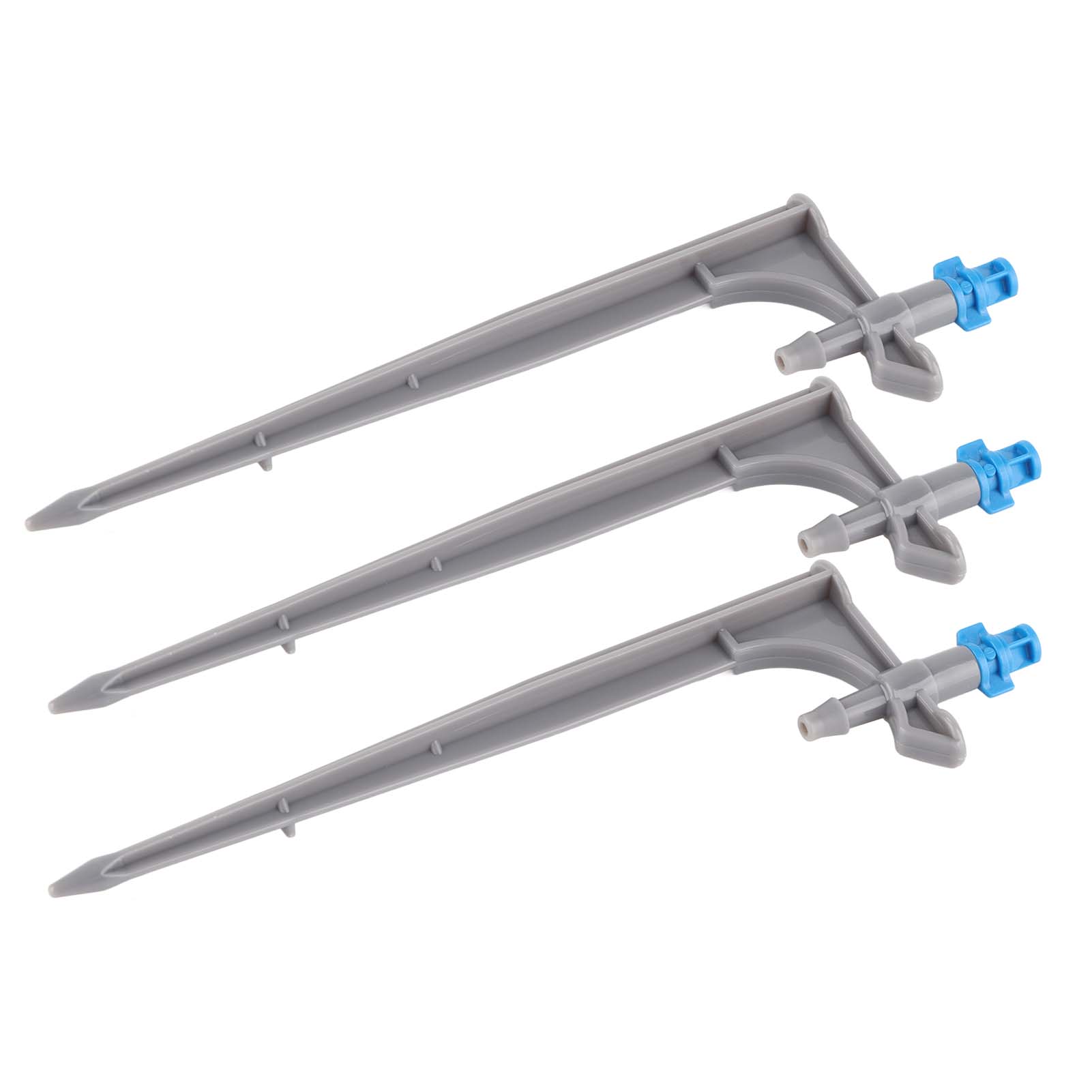 

20Pcs Bag Irrigation Dripper with Ground Insert Fruit Tree Drip Irrigation Emitters for Gardening90 Degree (Blue)