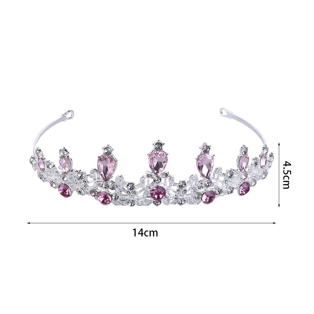 Crown Baroque Princess Crown Bridal Crown Korean Style Bridal Headwear Wedding Jewelry Women Tiara