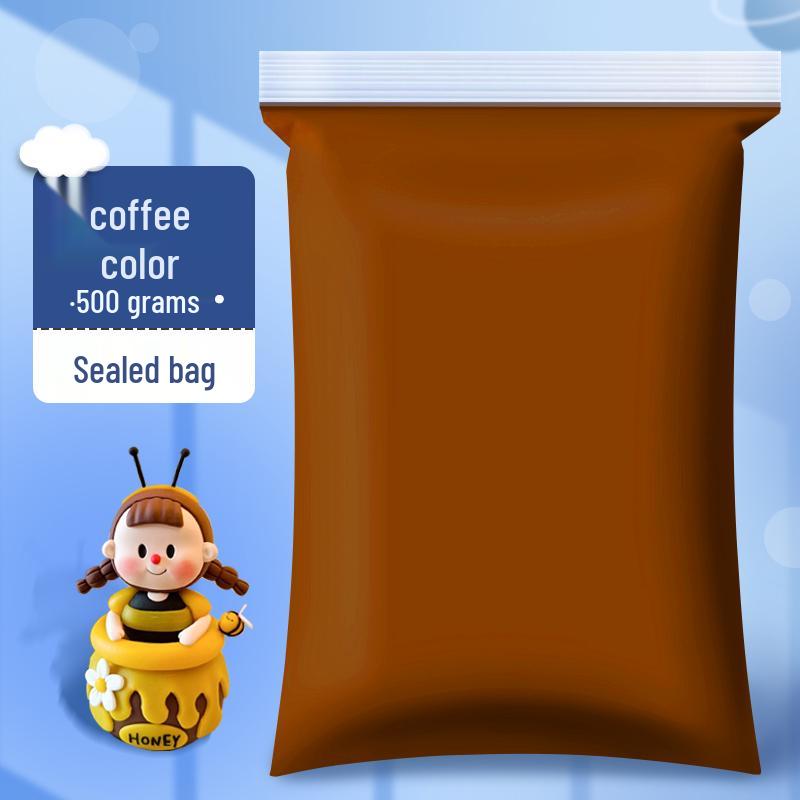 Children's Green Clay Bubble Pack - Single Color Refill with Black Plasticine for Kindergarten