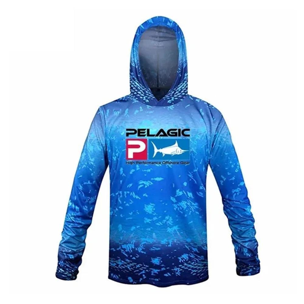 Pelagic Men's Long Sleeve Breathable Sunscreen Fishing Suit Hangtai Fishing Sea Fishing Boat Fishing Fishing Suit