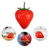 Extra Large Simulation Strawberry Fake Fruit Decorative Artificial Lifelike Photo Prop for Party Home Kitchen Display