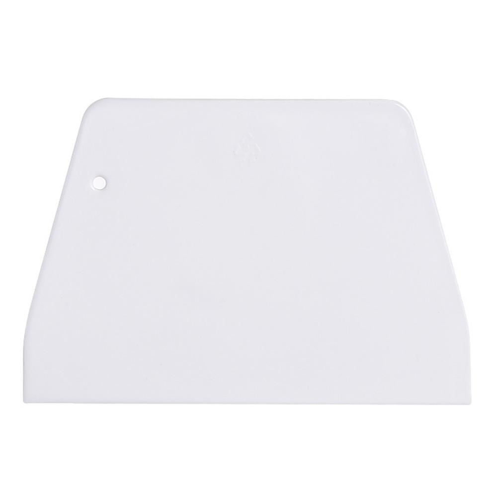 Plastic Cream Cake Cutter, Trapezoidal Dough Cut Oil Scraping Panel Baking Scraper Cake Scraper