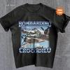 Bombardino Crocodilo Funny Brain Rot Tshirt Bootleg Rap Tee Weird Clothes Italian Brainrot Meme Crocodile Tee Trending Tee