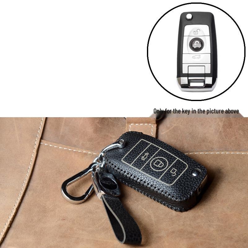 Torba na klucze ze skóry bydlęcej w stylu Rolls-Royce do modyfikacji pilota
