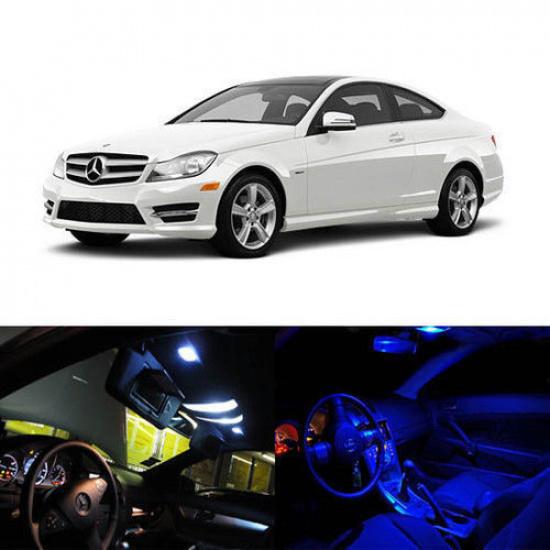

5 x LED Full Interior Lights Package For 2012-2014 Mercedes W204 C-Class Coupe