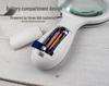 Large Handheld Reading Magnifier: High-Def, High Magnification for Elderly & Children Reading Newspapers