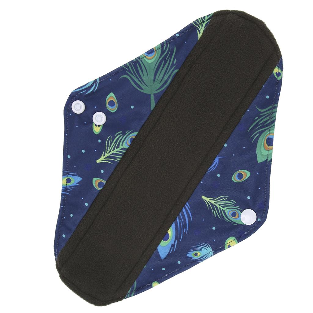 Wiederverwendbare Menstruationsbinden Waschbare Auslaufsichere Damenhygienebinden Übernachtbinden für FrauenM