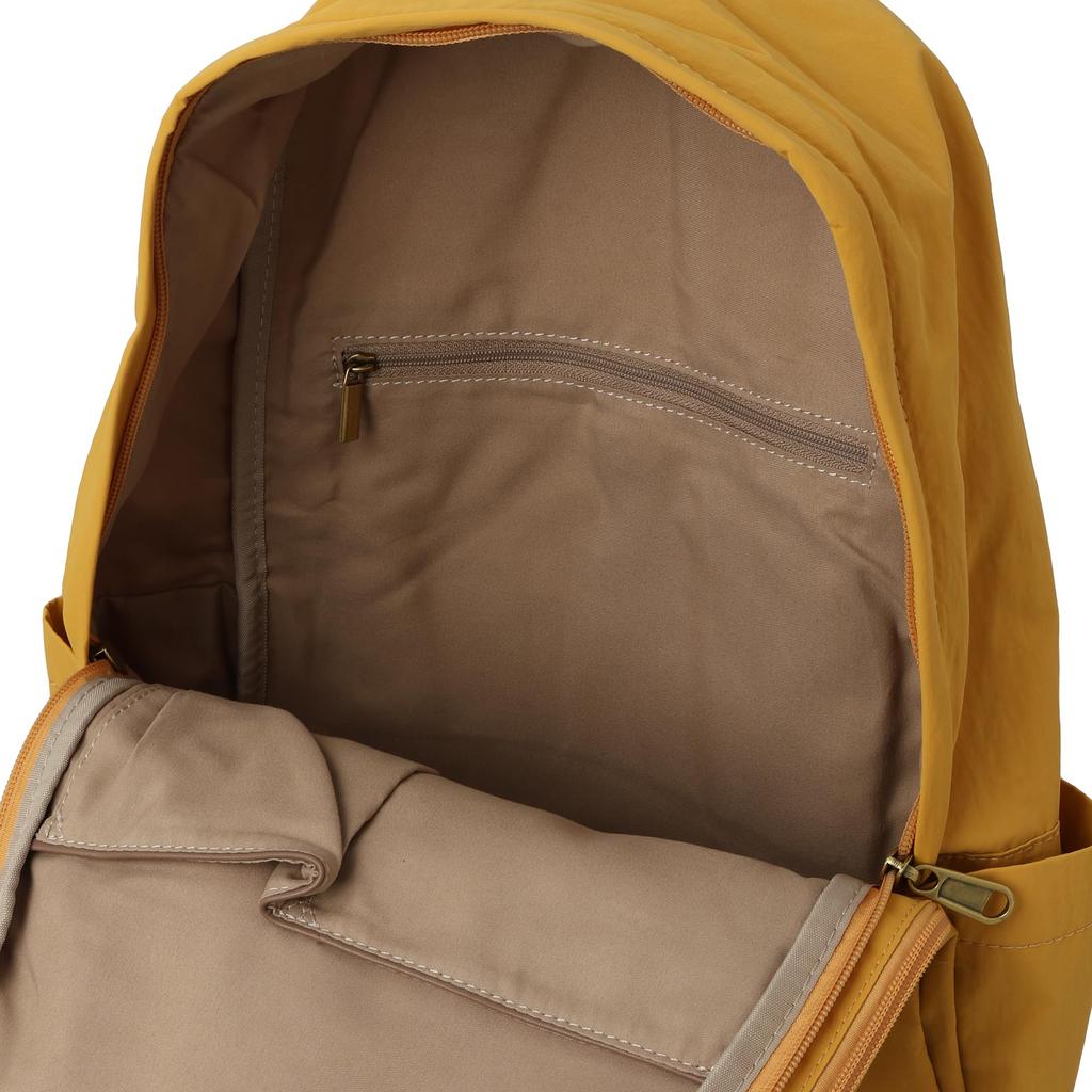 One Paired LW Front Pocket Backpack, Women's, 51065-YE, Yellow, One Size
