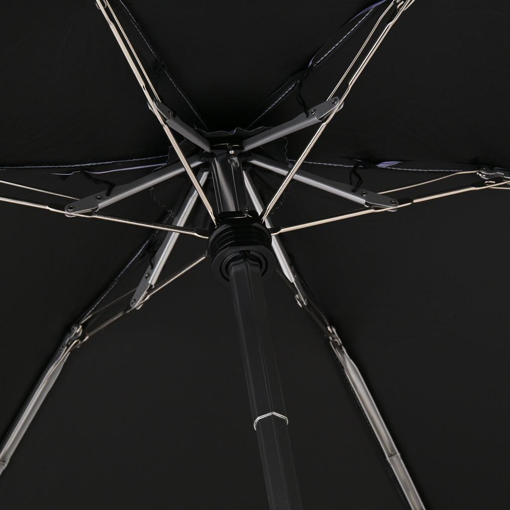 Francfranc Tiny Folding Umbrella Suitable for both sunny and rainy (46cm, Lavender) - days.