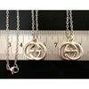 Used GUCCI/Gucci Interlocking G/GG Logo Pair Necklace Necklace/Pendant (50/60)