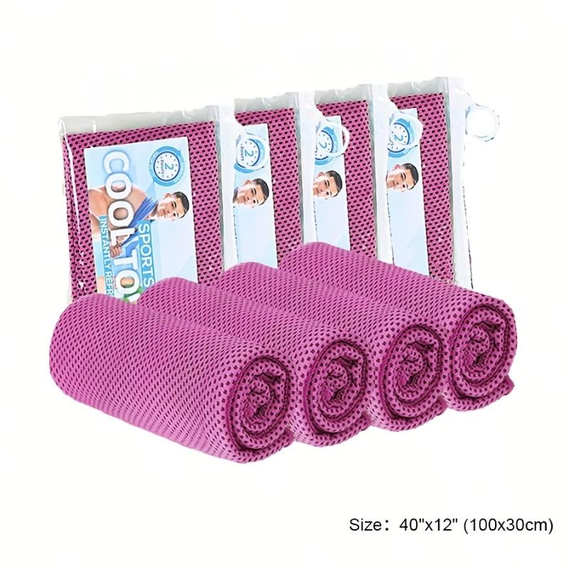 30x100MM Cooling Sports Towel, Instant Ice Towel for Gym and Running, Quick-Dry Microfiber Sweat Towel for Fitness and Outdoor Activities