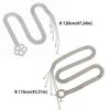 Sparkle Rhinestone Chain Belt Silver Color Full Crystal  Corset Belt  For Teenage Girls