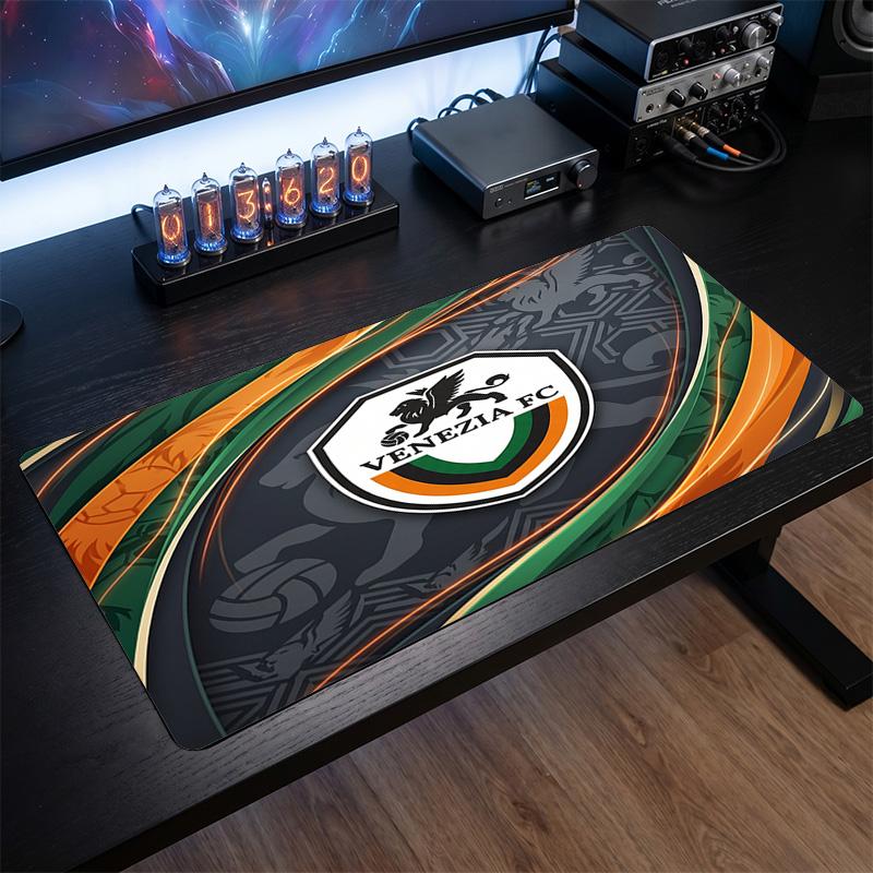 Venezia FC Football Print Large Mouse Pad, Anti-Slip Extended Gaming Desk Mat for Office Home