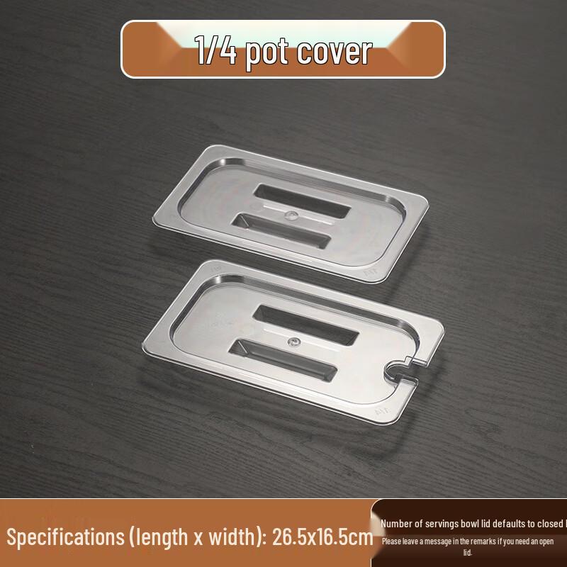 Clear Acrylic Rectangular Buffet & Catering Food Pan