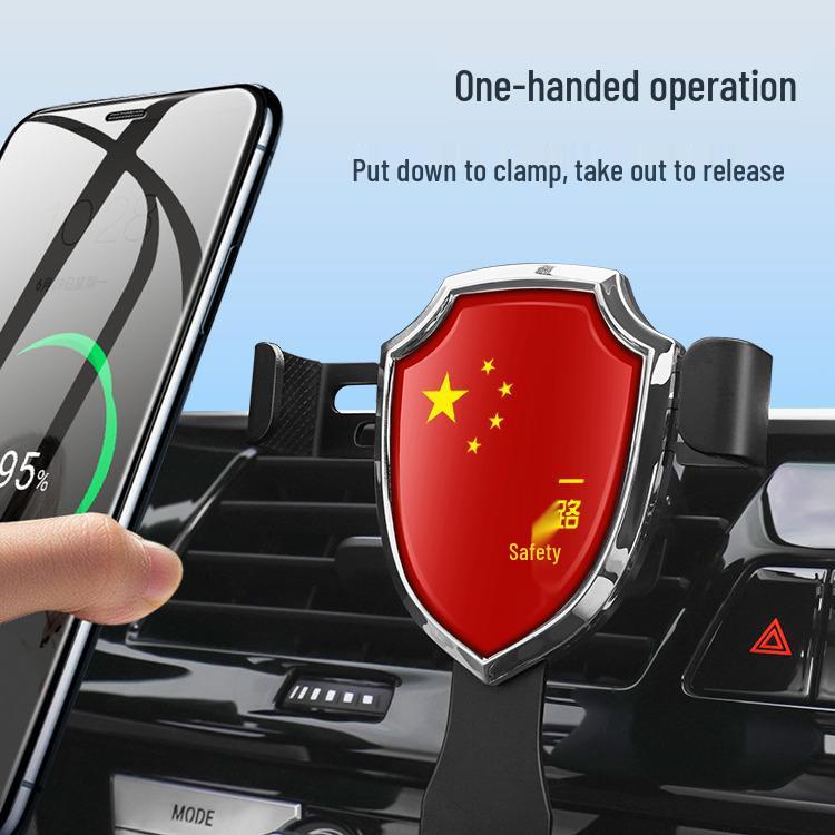 Gravity-Activated Universal Car Phone Holder for Air Vents