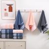 Geometric Satin Embroidery Cotton Face Towel - Thick, Soft, Fine Absorbent.