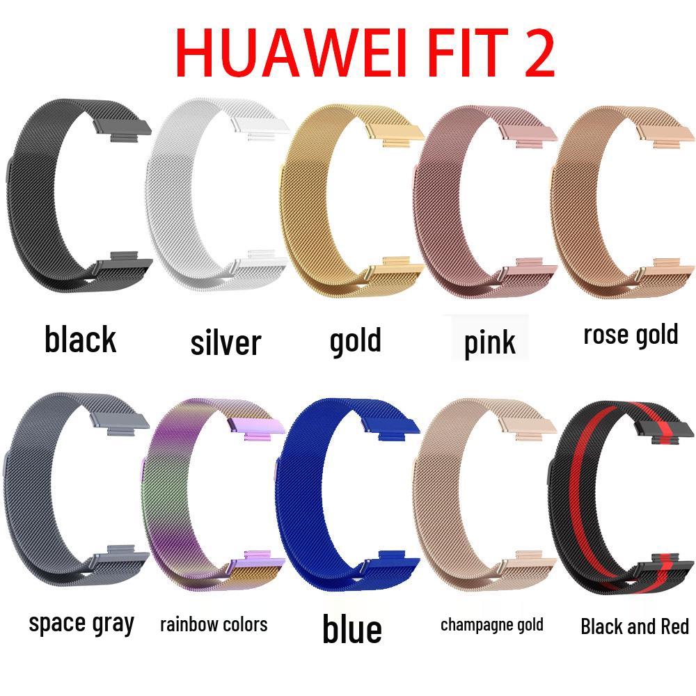 Huawei FIT 1/2 Milanese Magnetic Strap for Watch Strap Replacement