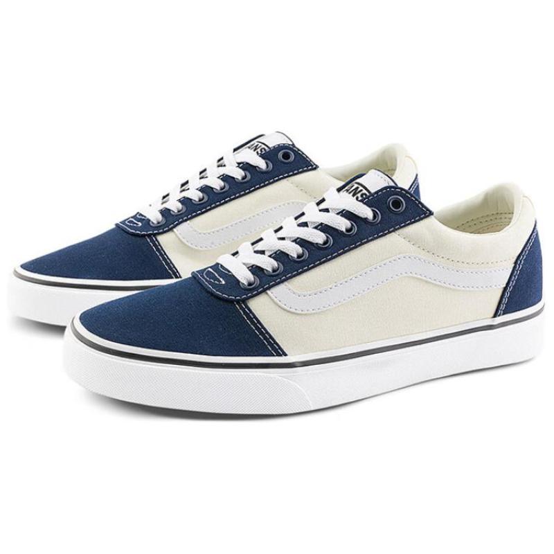 Vans Ward Herren Canvas 'Block Dress Blues White' Sneakers VN0A38DM5S2