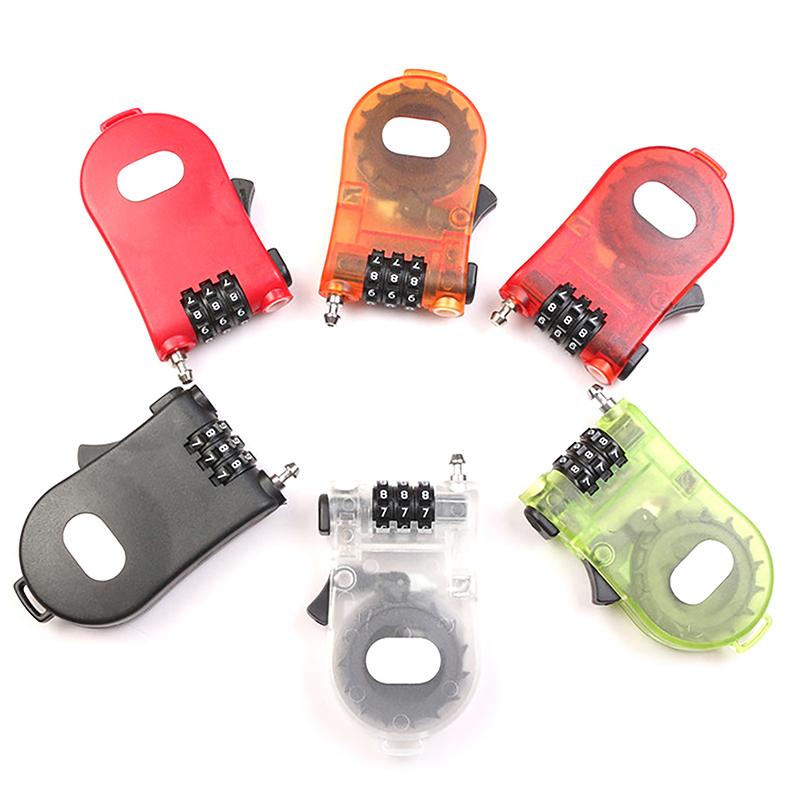 Ultra Small Bike Security Lock 3 Digit Password Padlock Code Wire Safety Luggage