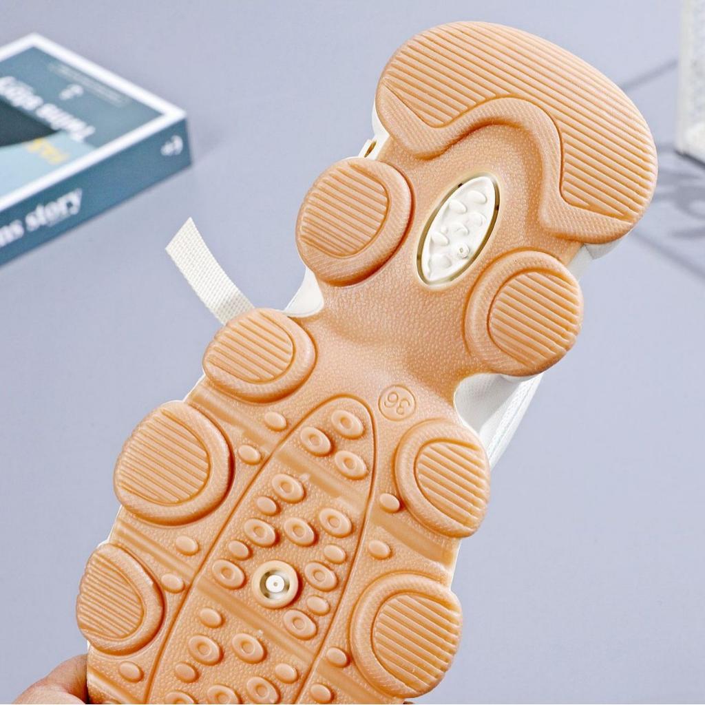 [Customized] Spring outdoor running sports shoes Korean version of soft-soled casual shoes mesh versatile thick-soled dad shoes women