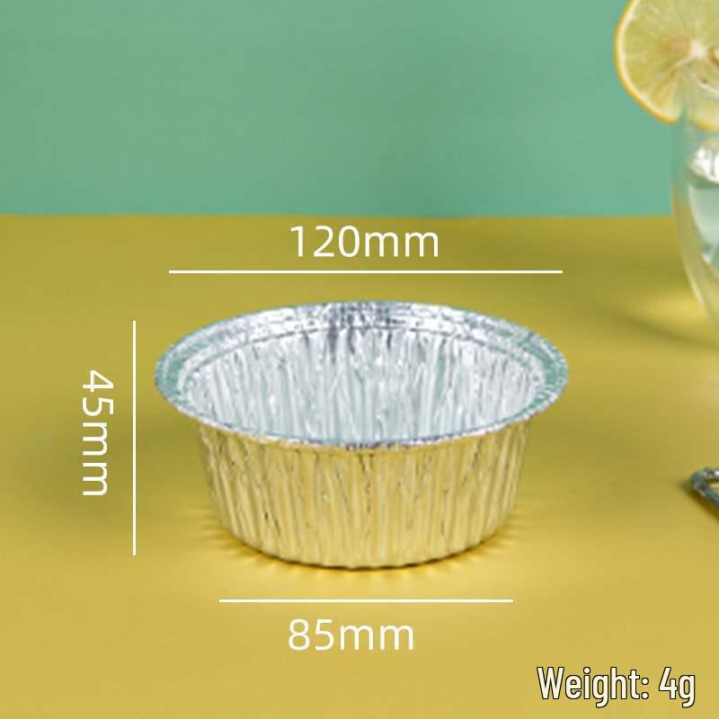 Round Aluminum Foil Pan for Home Use - Air Fryer, BBQ, Baking, and Takeout
