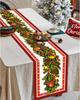 Christmas Tablecloth, Holiday Print Pattern, Party Decoration, Holiday Decoration, Table Mat, Flag