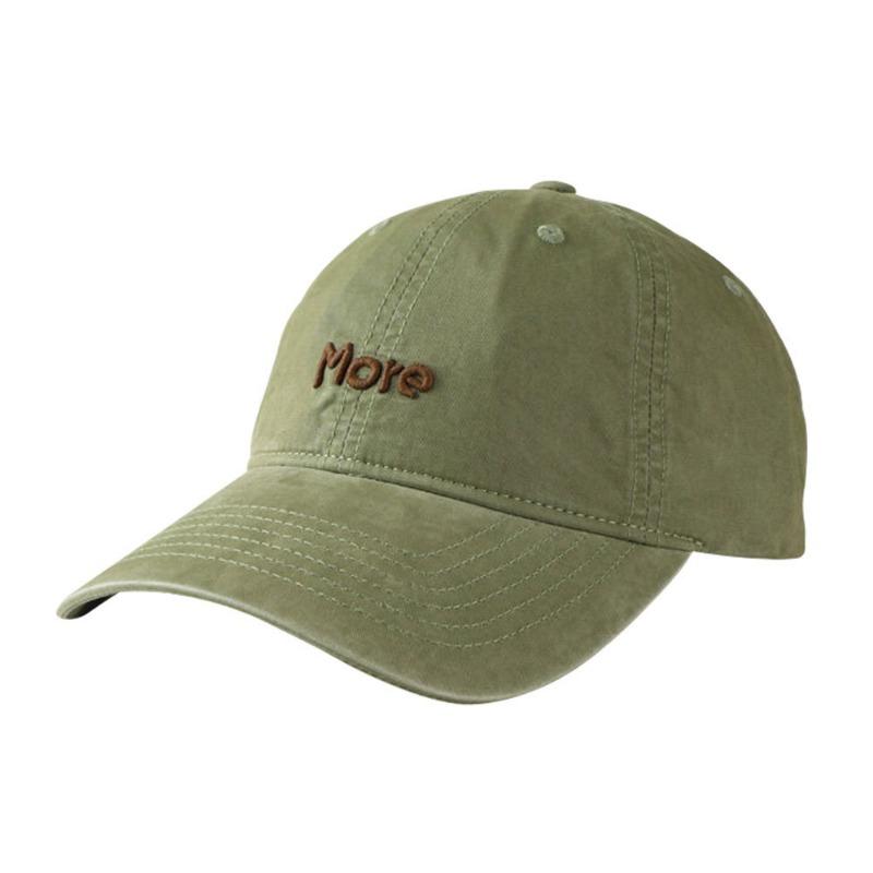 Embroidered baseball cap men's and women's soft top hat spring and summer cap retro couple hat 100% cotton