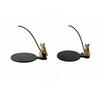 Fishing Ghost Tea Coaster Set Wooden Tea Bag Hanger Ornaments Tea Bag Stand  Holiday Party