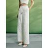 ELLE Women's Drawstring Linen Wide-Leg Pants