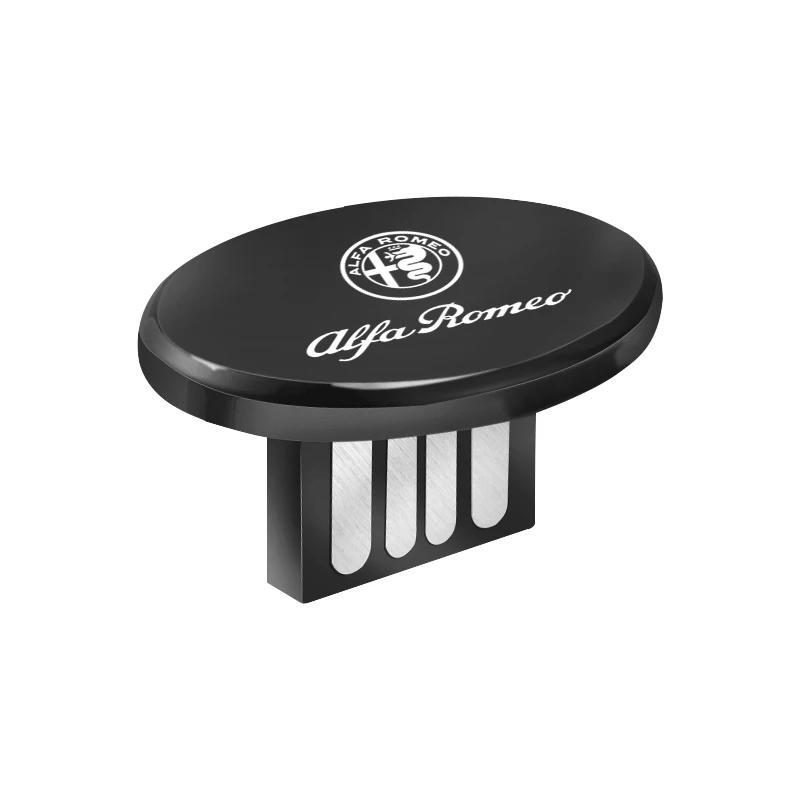 

For Alfa Romeo 2026 Hot Sticker 1Pcs Car Logo Tiny U Disk Flash Drive Universal USB Type-C Accessories For Alfa Romeo 4C 159 16 8G