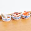 Beautiful Compact Role-playing PVC Mini Simulation Kitchen Red-Cooked Chicken Toy for Micro Landscape Pretend Food Play