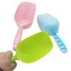 1Pc M/L Thickened Pet Food Shovel Dual Purpose Water and Food Spoon Cats Dogs Colored Plastic Dishes Spade Pet Supplies 3 Colors