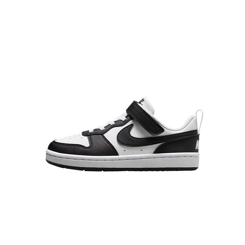 Nike Court Borough Low Kids Velcro Sneakers 28