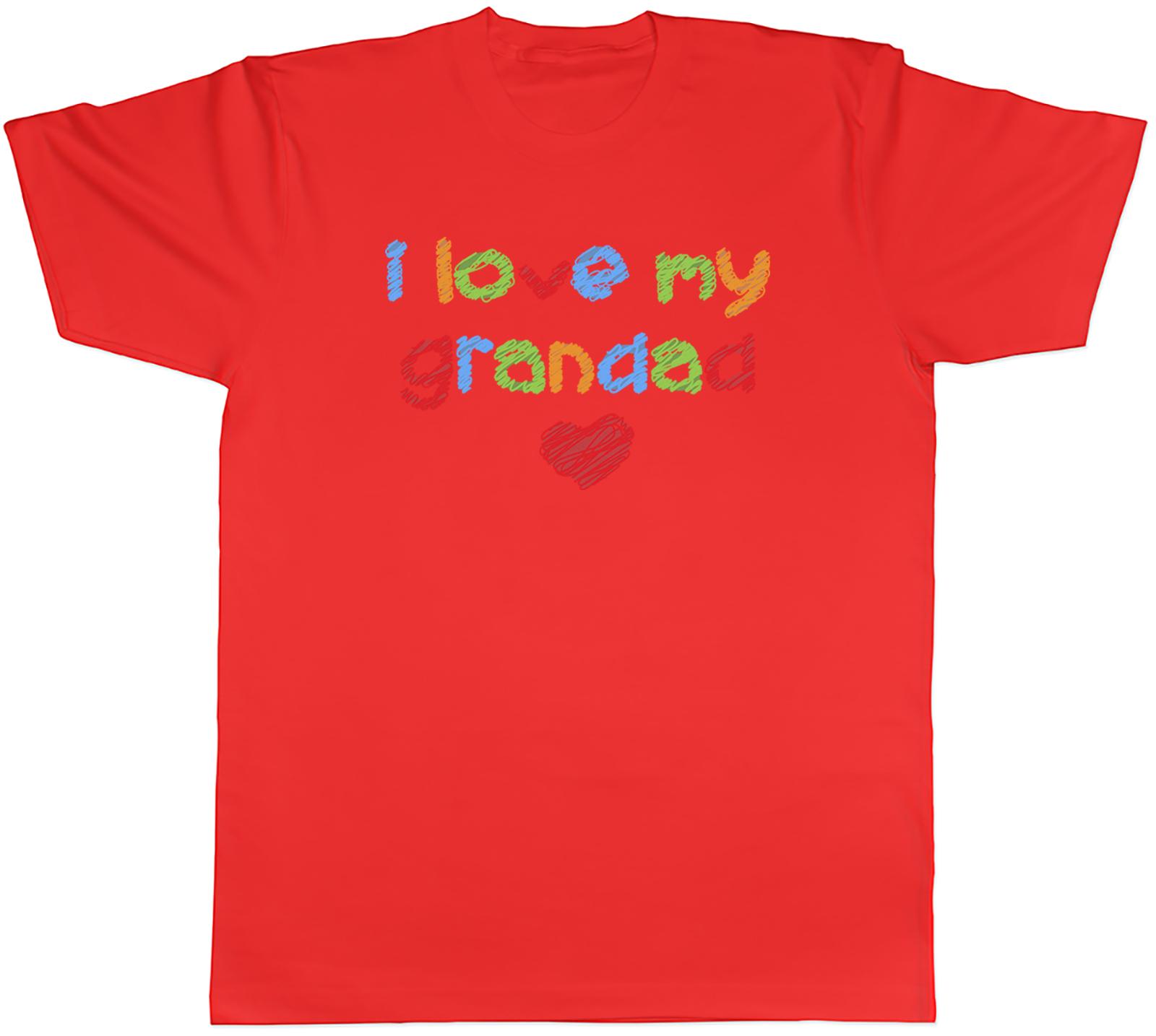 I Love My grandad Unisexs Unisex TShirt Tee S