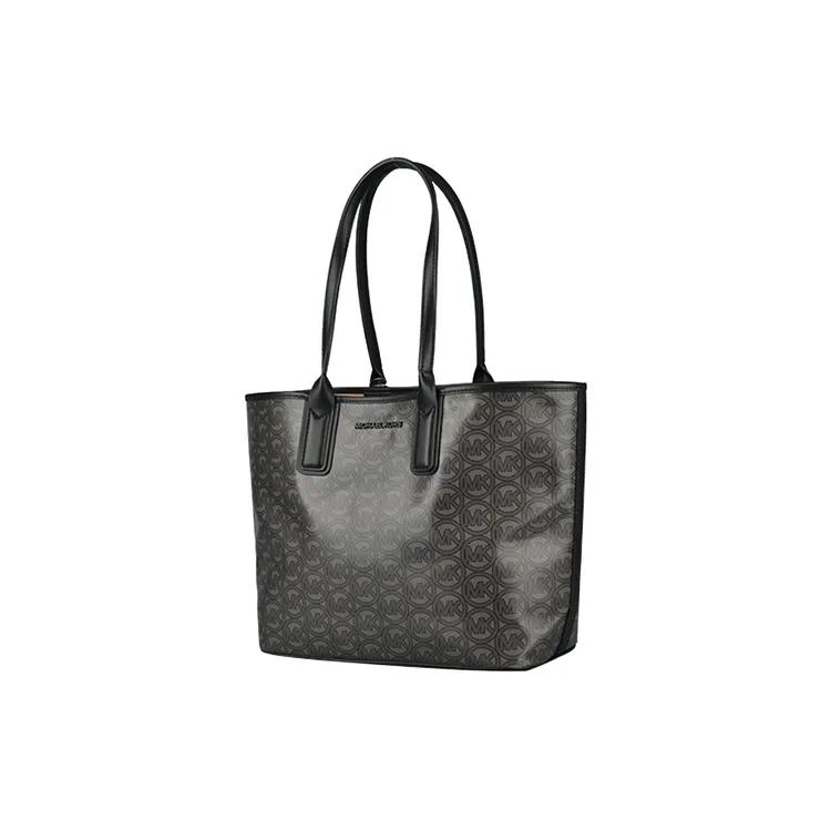 MICHAEL KORS Canvas Tote Bag , Shopping Bag , Shoulder Bag Regular Women's Black (Unisex) Shoulder Bags 35H1T2JT2C 001